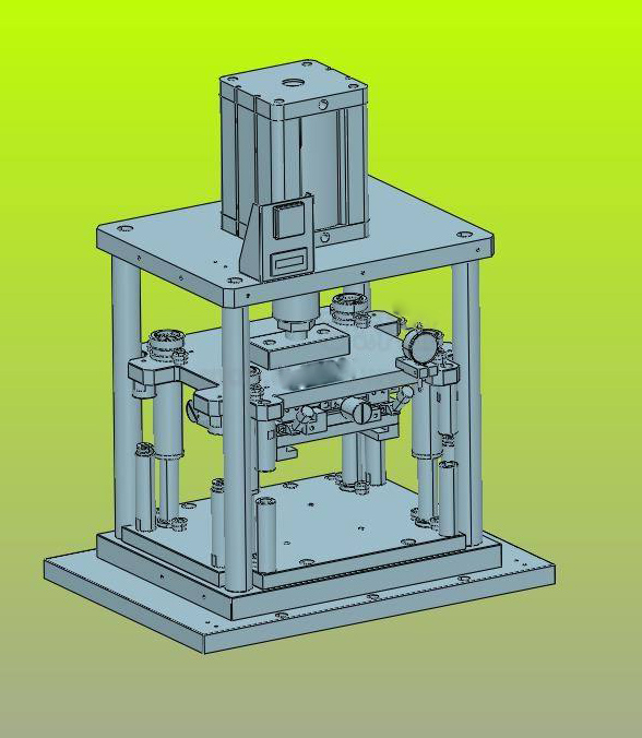 小型4柱導(dǎo)向氣動壓力機